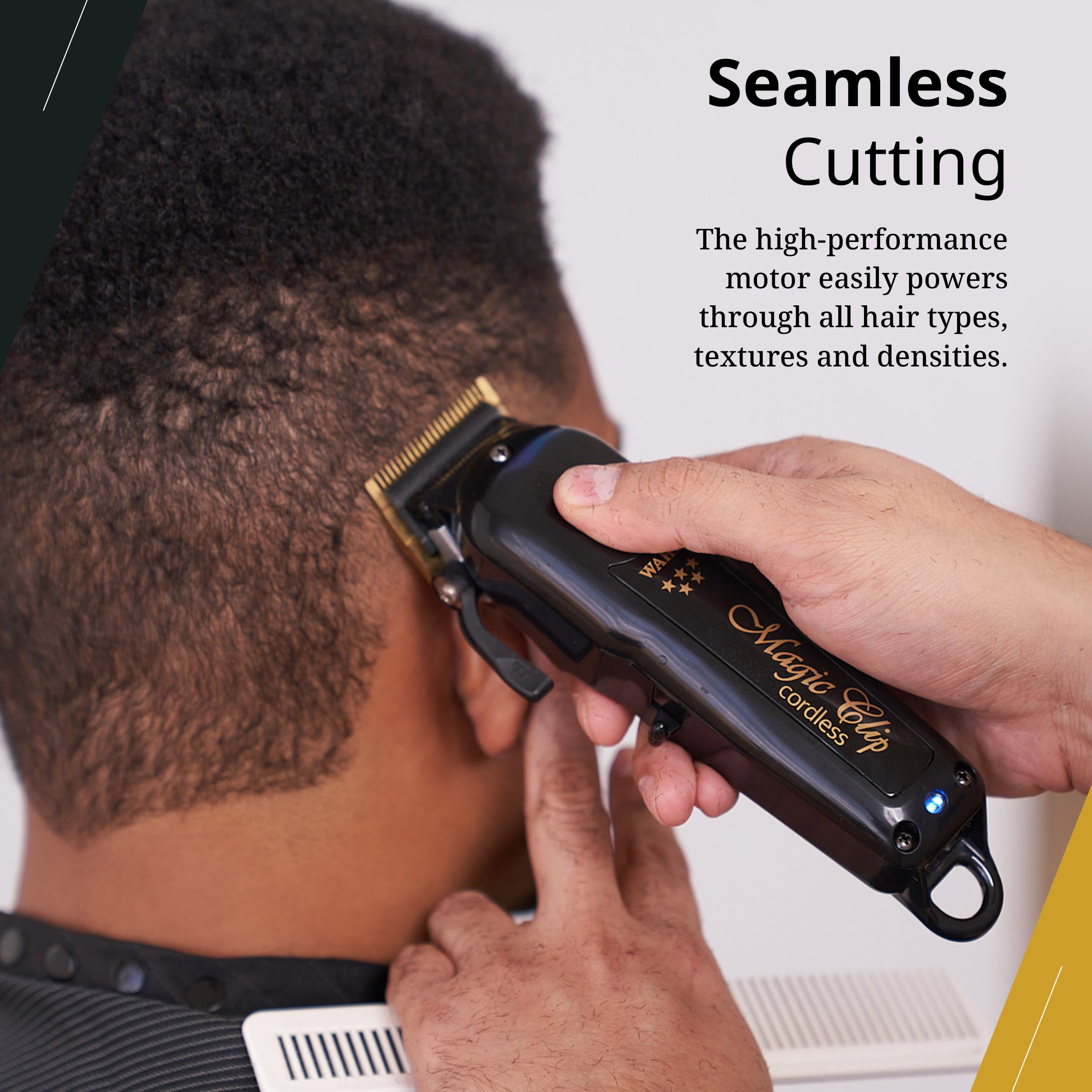 5 Star Black Cord/Cordless Magic Clip Professional Clipper